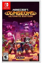 Comprar Minecraft Dungeons Ultimate Edition Nintendo Switch Físico
