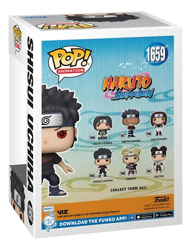 ¡funko Pop! Animation: Naruto - Shisui Uchiha Con Kunai -...