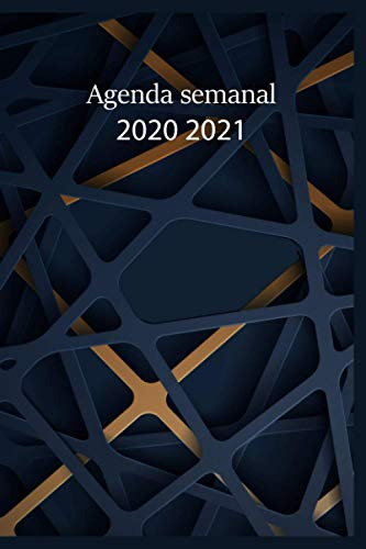Agenda Semanal 2020 2021: Agenda 2020 2021 A5 Semana En Dos