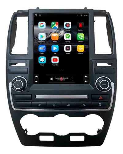 Multimídia Tesla Soaudio S8 Freelander 2 07 A 15 4+64gb 9.7p