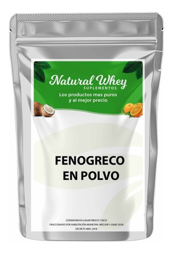 Fenogreco En Polvo  Premium 1 Kilo 