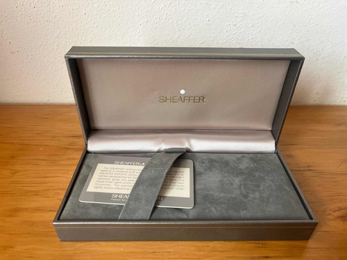 Estuche Caja Vacia Para Pluma Sheaffer Boligrafo Usada