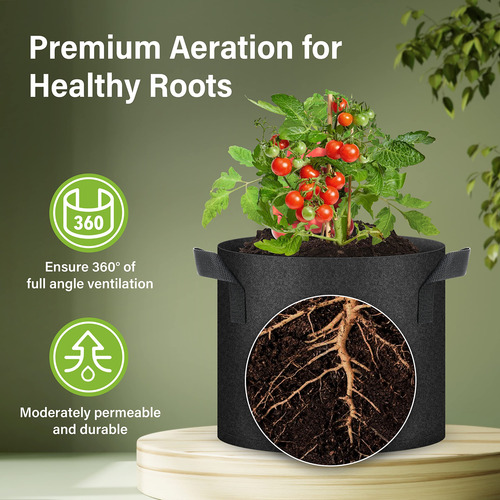 Macetas Para Cultivo De Plantas Healsmart Tomoato De 7 Galon