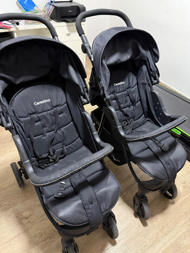 Cochecito Carestino City V3 Negro 2 Unidades Disponibles Negro Negro (Usado)