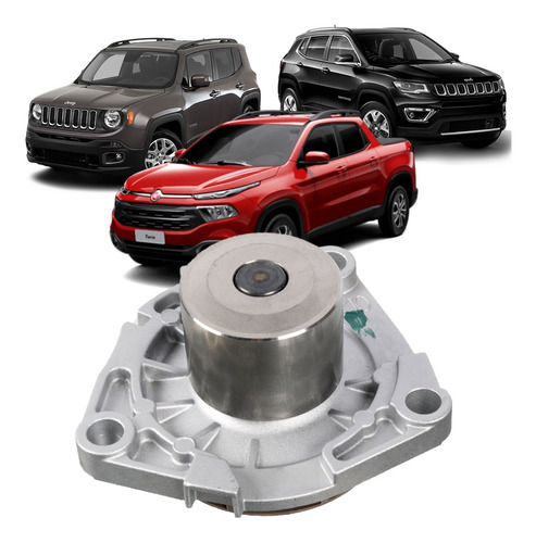 Imagem 6 de 6 de Bomba Agua Toro Renegade Compass Diesel 2013 A 2019