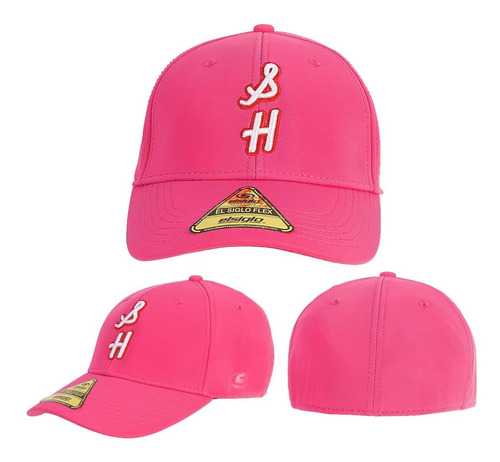 Imagen 2 de 3 de Kit Salsa Huichol Con 4 Botellas Y Gorra Rosa Sh Red