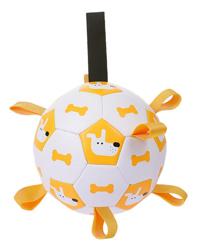 Pelota De FĂștbol De Goma Para Mascotas, Suministros Para S