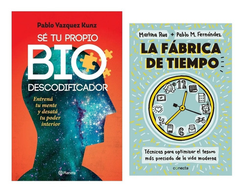 Pack: Sé Tu Propio Biodescodificador + La Fabrica De Tiempo