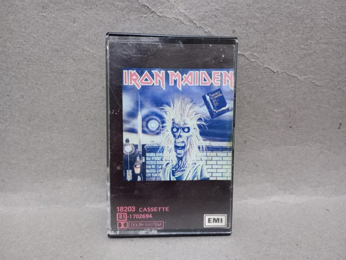 Iron Maiden - Iron Maiden Cassette 1980 La Cueva Musical