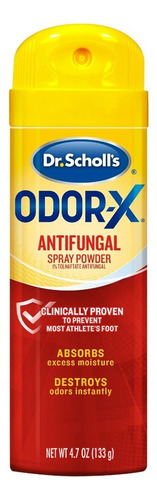 Dr. Scholls Odor-x Spray Powder Elimina Olor 4 Pack Fragancia Sin fragancia