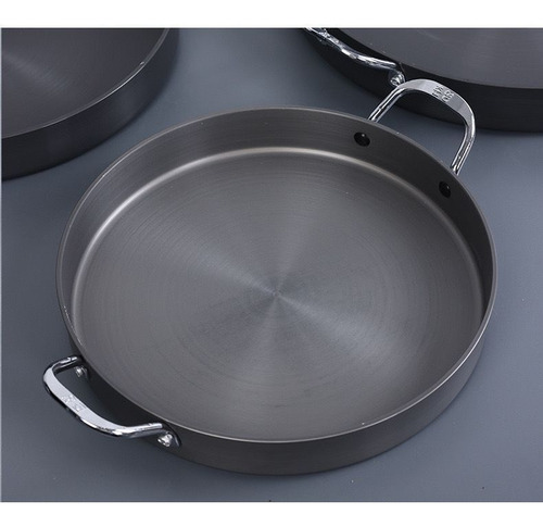 Plancha Redonda Para Barbacoa Coreana Con Revestimiento Anti