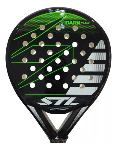 Paleta Padel Paddle Steel Custom Dark Plus+cubre Grip