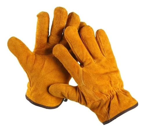 Par Guantes Soldador Descarne Seguridad