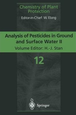 Libro Analysis Of Pesticides In Ground And Surface Water ...
