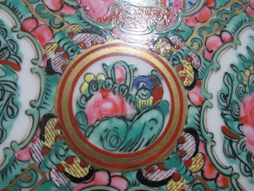 Plato Decorativo Porcelana Flía Real Decorated In Hong Kong (Usado)