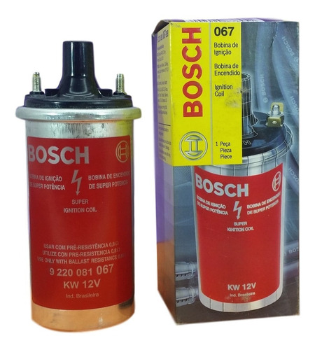 Bobina Bosch Fiorino 1.5 8v Sevel Gasolina 1985 1987