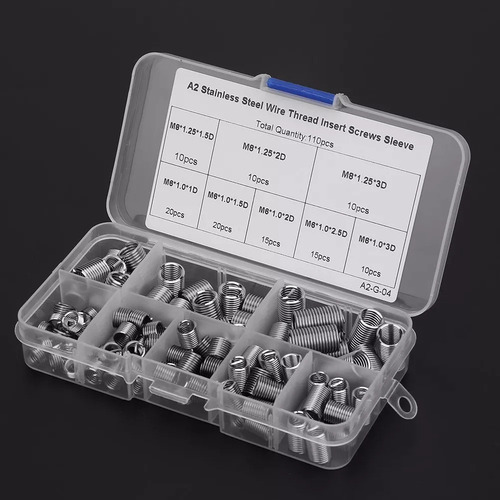 Conjunto De Buchas De Inserção De Rosca M6-m8/1d-3d