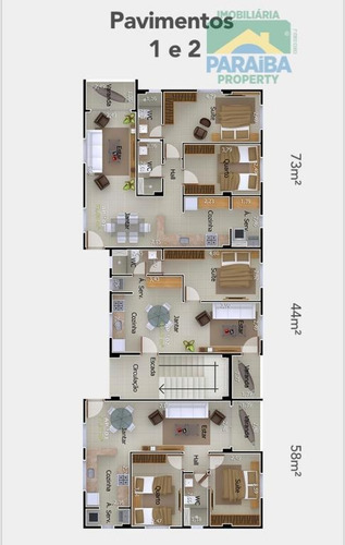 Imagem 10 de 10 de Apartamento Residencial À Venda, Miramar, João Pessoa. - Ap1295