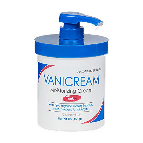 Vanicream Crema Humectante Para Bebés Sin Gluten Y Sin Fraga