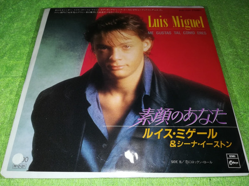 Eam 45 Rpm Vinilo Luis Miguel Me Gusta Tal Como Eres Japones