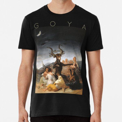 Remera Francisco Goya - Sábado De Las Brujas Algodon Premium