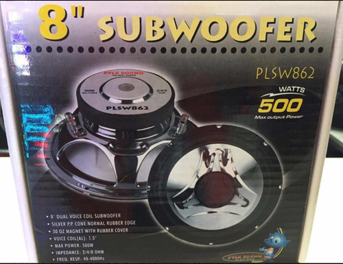 Sonido Subwoofer Bajo 8 Pyle Plsw862