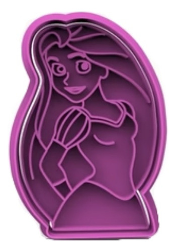 Cortador De Galletas De Rapunzel