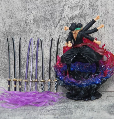Zoro Roronoa One Piece 9 Espadas