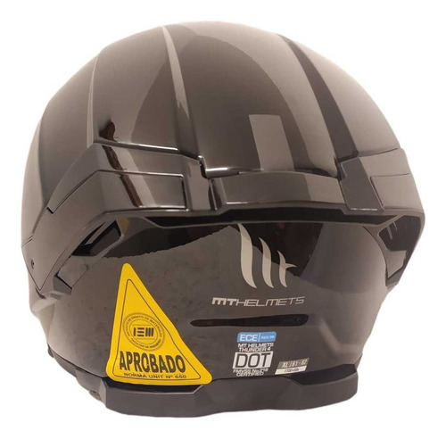 Casco Integral Con Lentes Mt Thunder 4 Sv Negro Brillo
