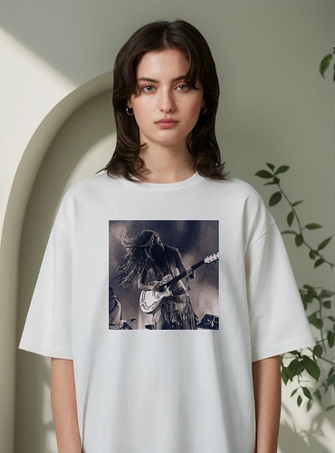 Remera Unisex Shakira Show Guitarra Soltera Album Algodón