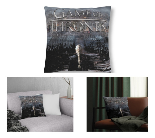 Rnm-0255 Funda Cojin Game Of Thrones Juego De Tronos Got
