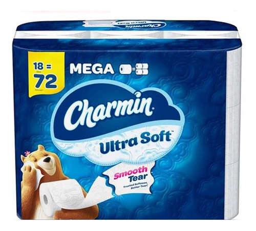 Papel Higienico Charmin Ultra Soft X 18 Und