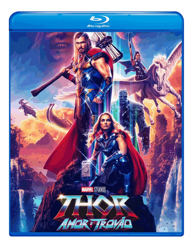 Blu-ray Filme Thor Amor E Trovão -2022 - Dublado E Legendado