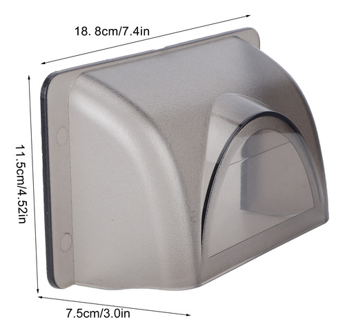 Protector De Lluvia De Plástico Impermeable Para Acceso A La