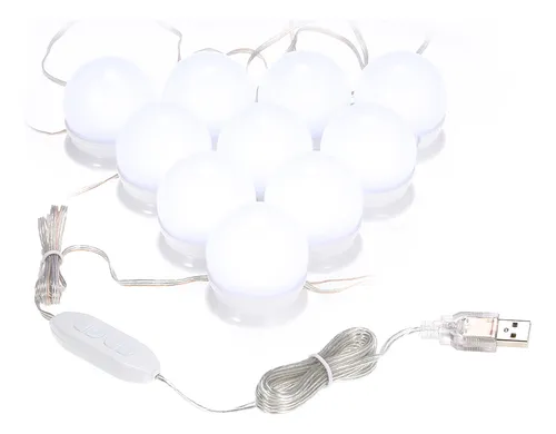 comprar Luces Led Para Espejo De Tocador, Bombillas Regulables, Paqu