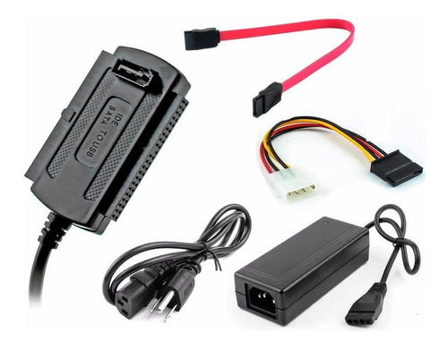 Adaptador Usb A Sata Pata Ide 2.5 3.5 Dvd Rw