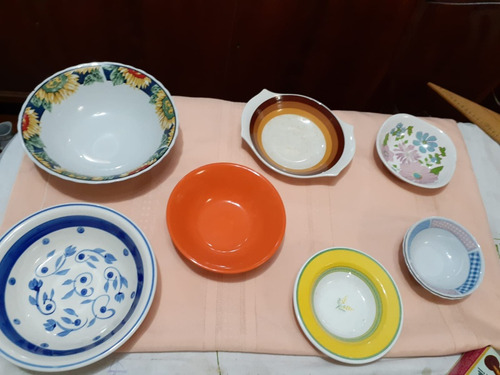 Bowls Compoteras Ensaladeras En Porcelana 8 Unidades