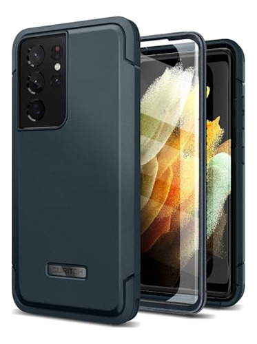 Suritch Para Samsung Galaxy S21 Ultra Case 2 Marcos Delanter