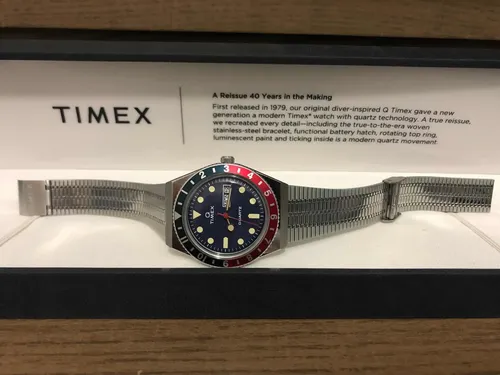Relógio Timex Q Diver Reissue 38mm Tw2t80700zv - Quartz | MercadoLivre