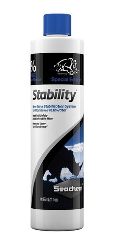 Seachem Stability 325ml - Acelerador Biológico Para Aquário