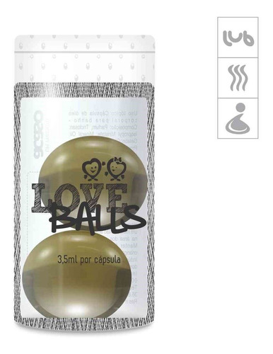 Bolinha Aromatizada Love Balls 2un - Morango C/ Champagne