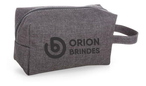 50 X Necessaire De Nylon Com Alça Personalizado Com Logo