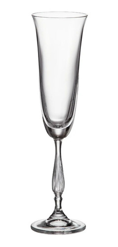 Copas Champagne Cristal Bohemia Set X 6 Fregatta 190ml
