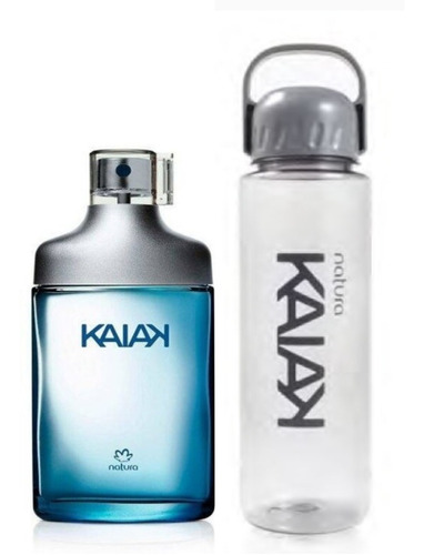 Perfume Kaiak Clasico Masculino 100 Ml + Botella 1 L Natura