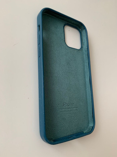 Funda Silicona Case De Felpa Interior, iPhone 12 Muy Buena!