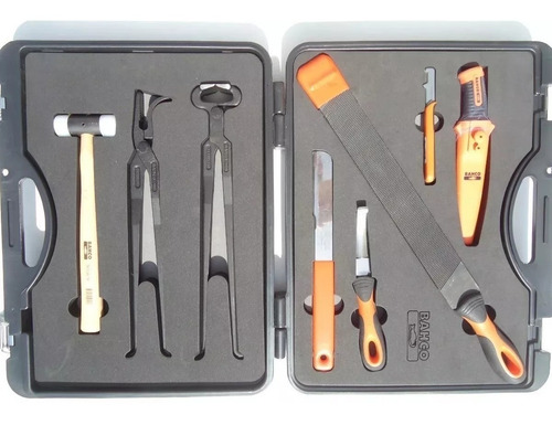 Kit Herrador Bahco 8 Herramientas P Herrar Tenaza Desvasar