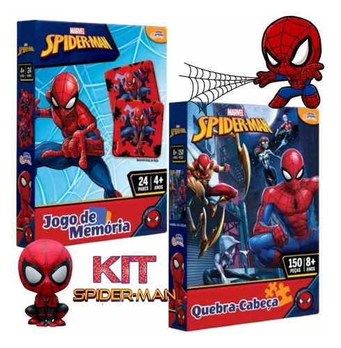 Hobby Brinquedos  Jogo De Memória Homem Aranha