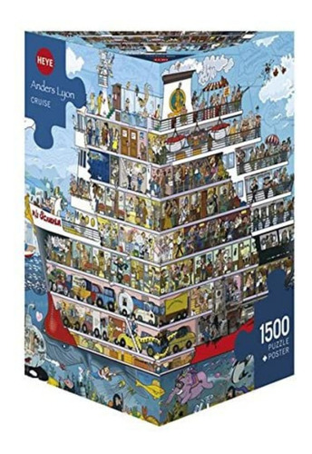 Puzzle Heye 1500 - Crucero + Envío