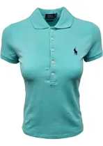 Comprar Polo Ralph Lauren Polo De Malla De Ajuste Clásico Para Mujer