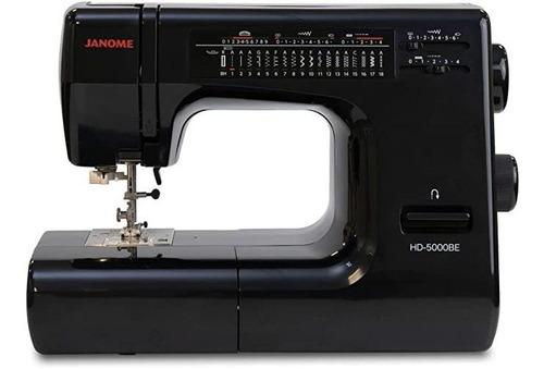 Janome Hd Black Edition - Máquina De Coser Resistente Con .